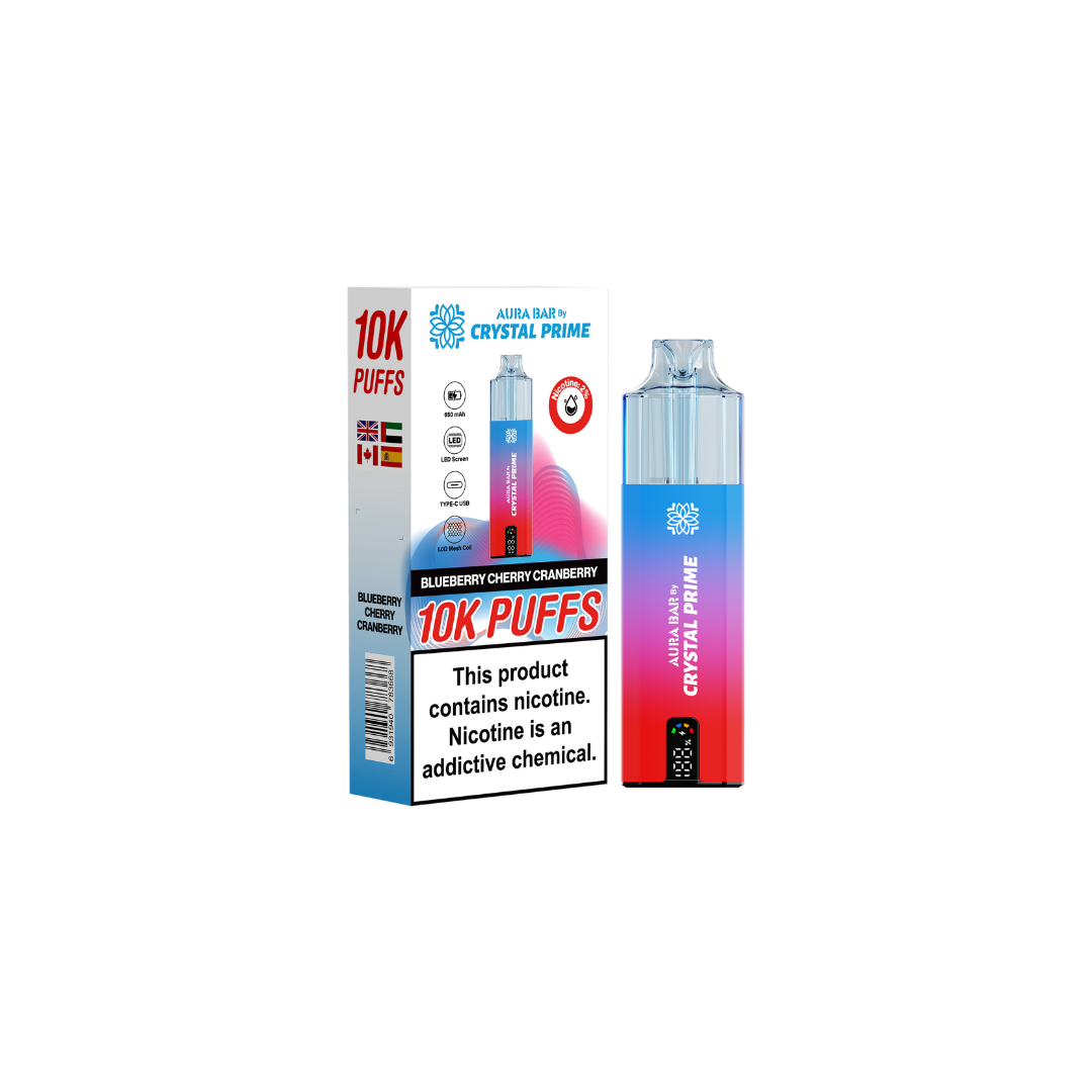 Crystal Prime 10k Prefilled Pod Kit (Box of 5)