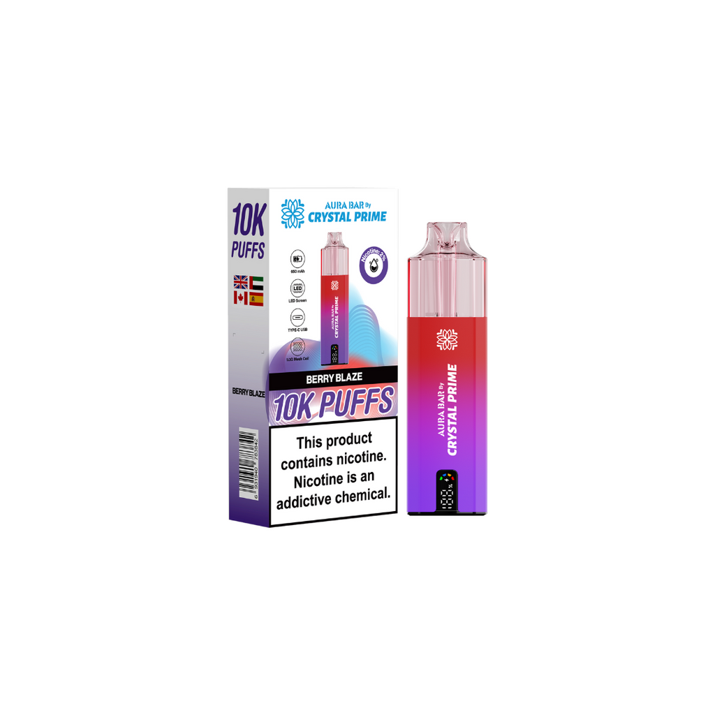 Crystal Prime 10k Prefilled Pod Kit (Box of 5)