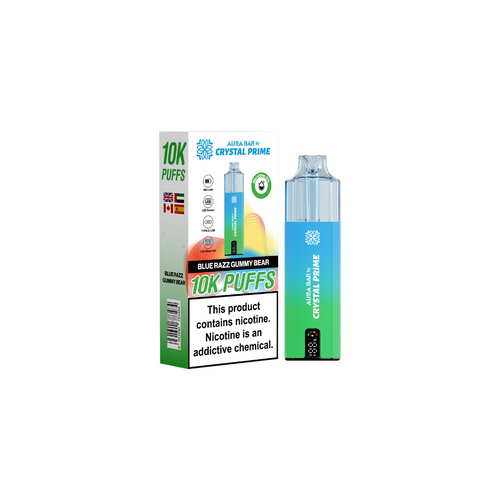 Crystal Prime Aura Bar 10k Prefilled Pod Kit