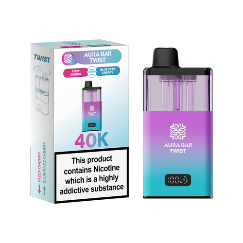Aura Bar Twist 40K Prefilled Pod Kit (Box of 5)