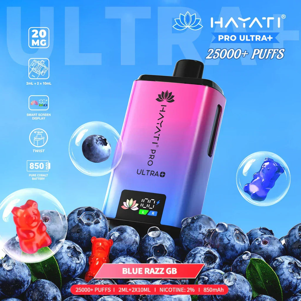 Hayati Pro Ultra Plus 25000 Prefilled Pod Vape Kit (Box of 5)