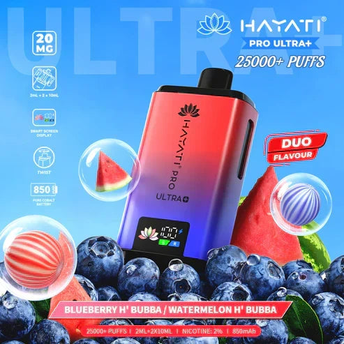 Hayati Pro Ultra Plus 25000 Prefilled Pod Vape Kit (Box of 5)