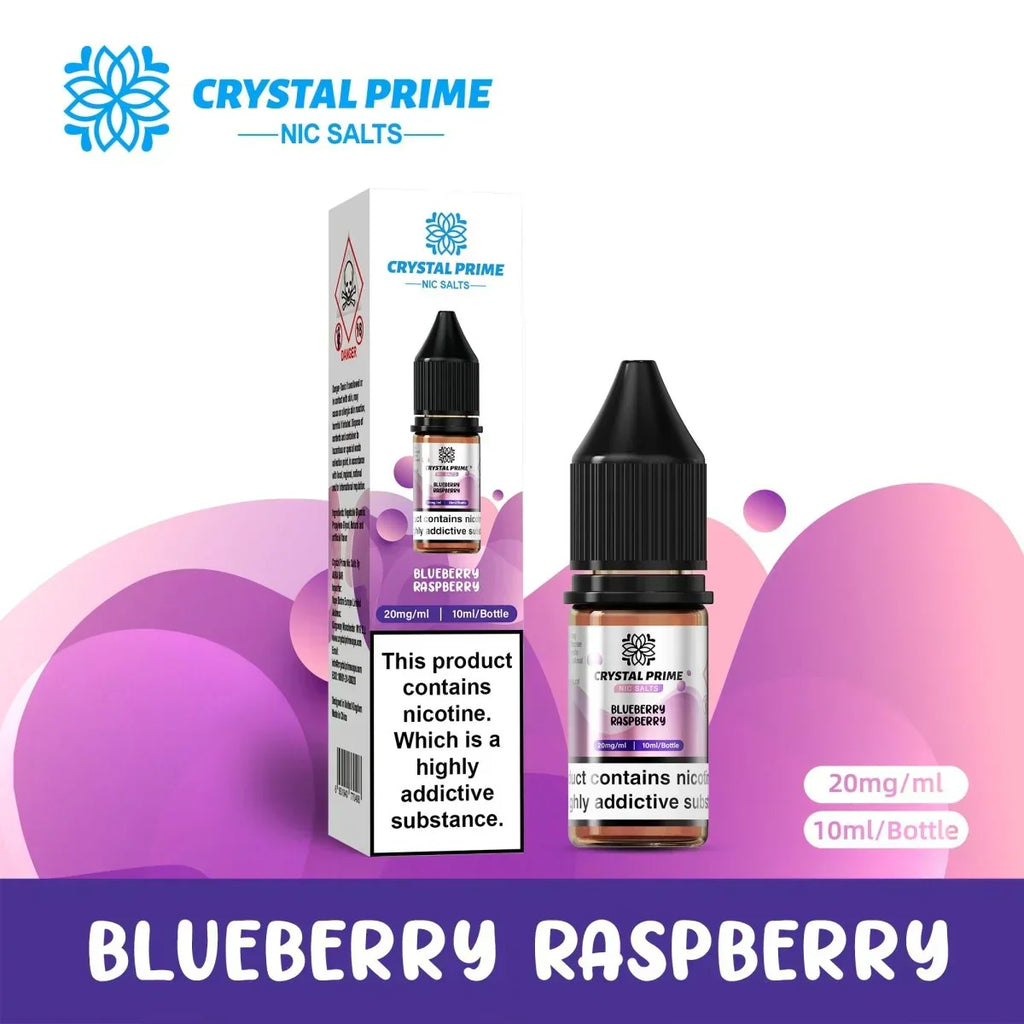 Crystal Prime Nic Salts by Aura Bar Box of 10