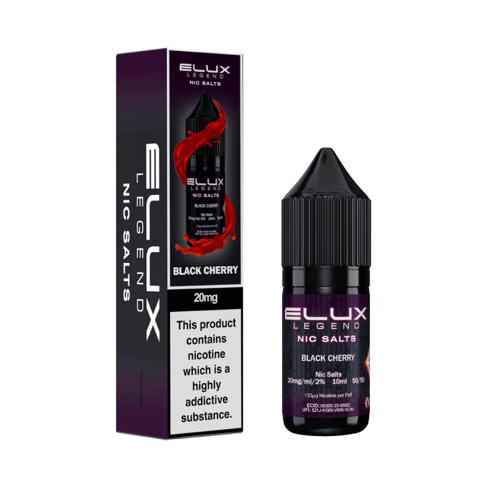 Elux Legend Nic Salt Black cherry