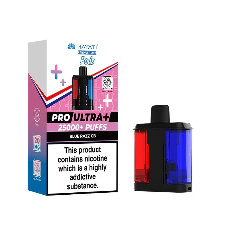 Hayati Pro Ultra Plus 25k Refillable Pods (Box of 5)