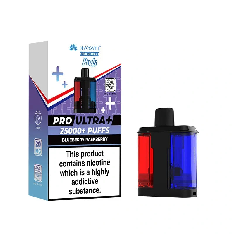 Hayati Pro Ultra Plus 25k Refillable Pods (Box of 5)