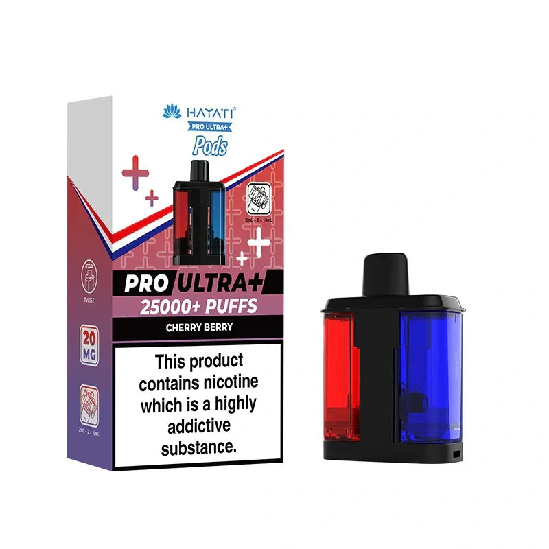Hayati Pro Ultra Plus 25k Refillable Pods (Box of 5)