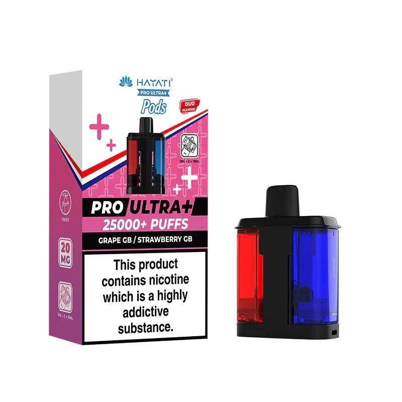 Hayati Pro Ultra Plus 25k Refillable Pods (Box of 5)