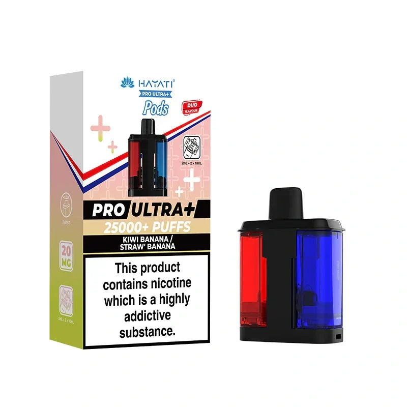 Hayati Pro Ultra Plus 25k Refillable Pods (Box of 5)