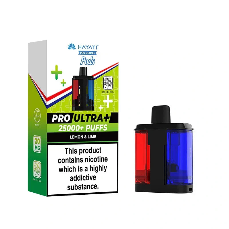 Hayati Pro Ultra Plus 25k Refillable Pods (Box of 5)