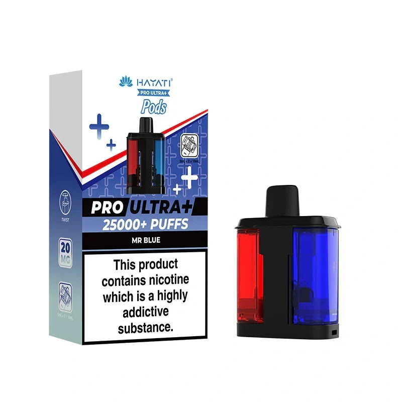 Hayati Pro Ultra Plus 25k Refillable Pods (Box of 5)