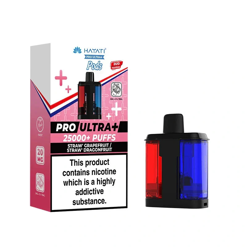 Hayati Pro Ultra Plus 25k Refillable Pods (Box of 5)