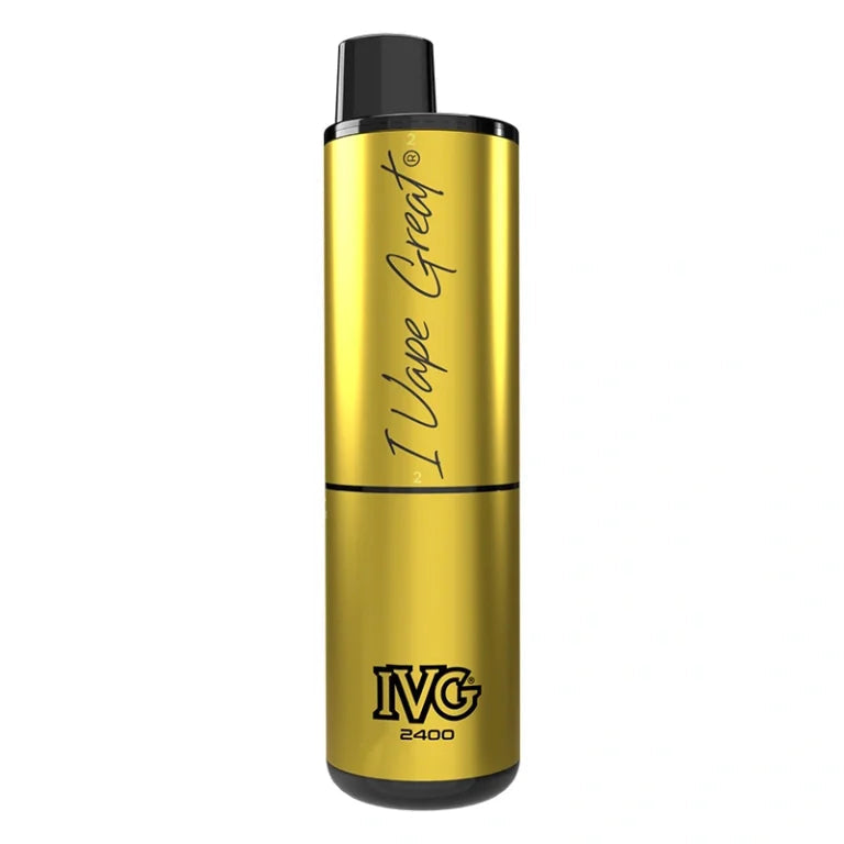 IVG 2400 Rechargeable Vape Kit (Box of 5) - Banana Edition