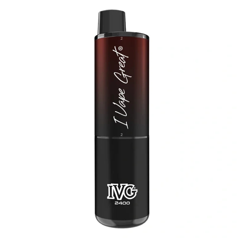 IVG 2400 Rechargeable Vape Kit (Box of 5) - Pomegranate Edition