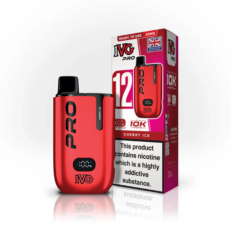 IVG Pro 12 Prefilled Pod Kit (Box of 5) - Cherry Ice