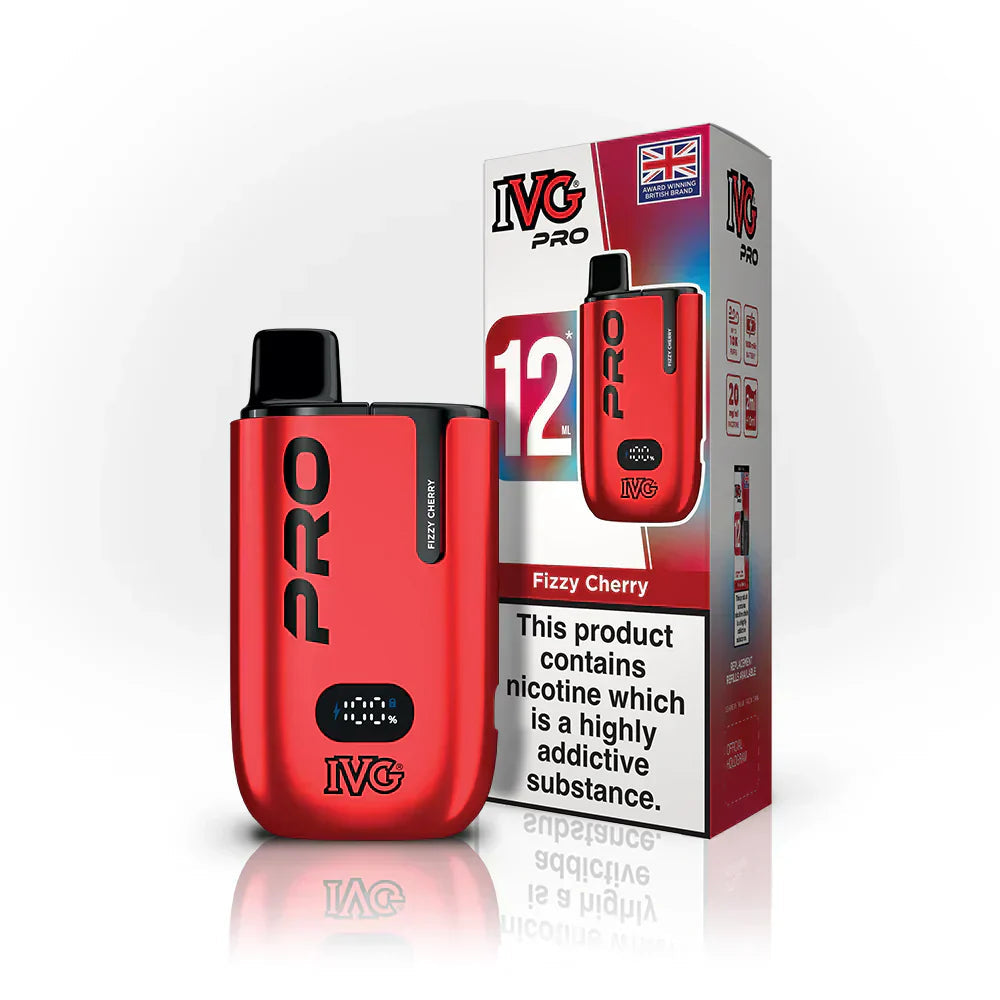 IVG Pro 12 Prefilled Pod Kit (Box of 5) - Fizzy Cherry