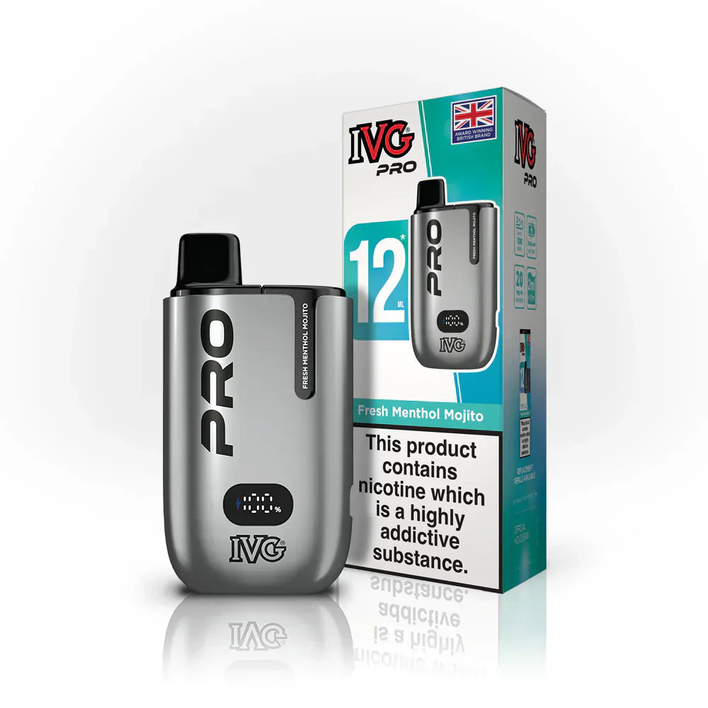 IVG Pro 12 Prefilled Pod Kit (Box of 5) - Fresh Menthol Mojito