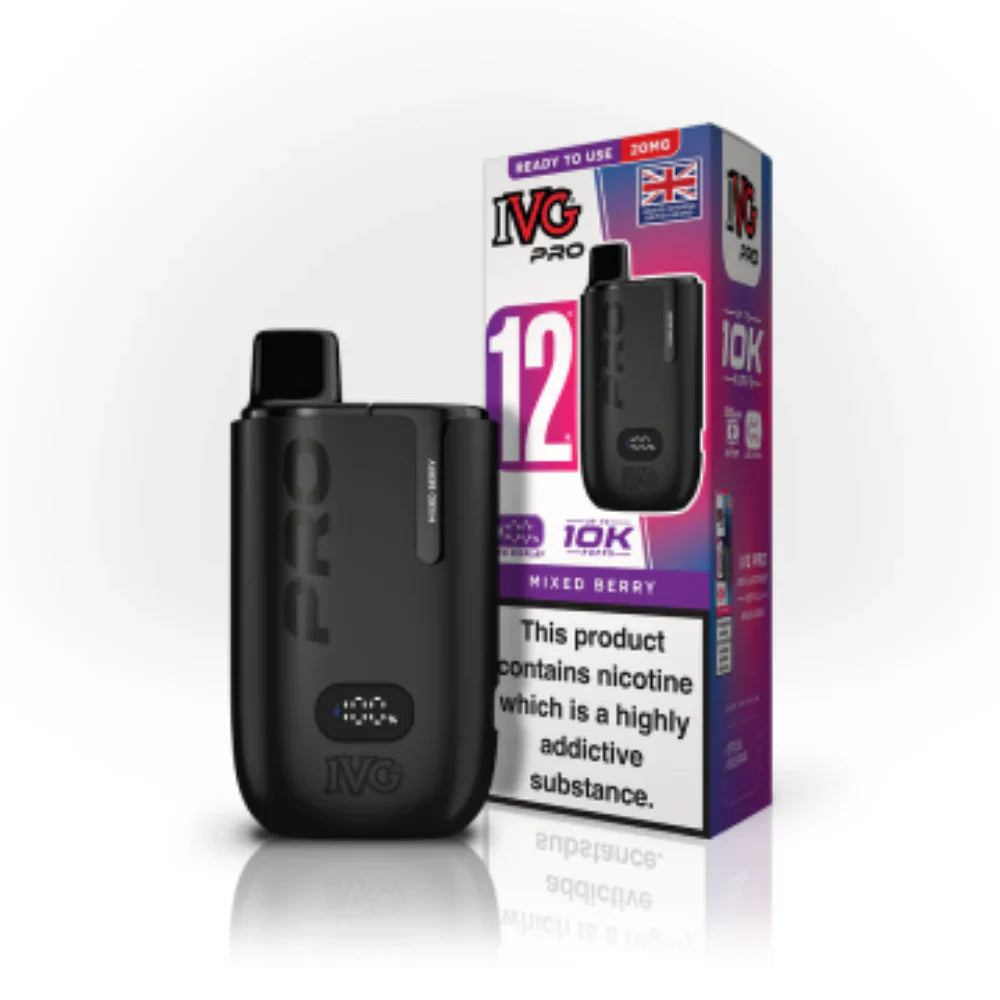 IVG Pro 12 Prefilled Pod Kit (Box of 5) - Mixed Berry