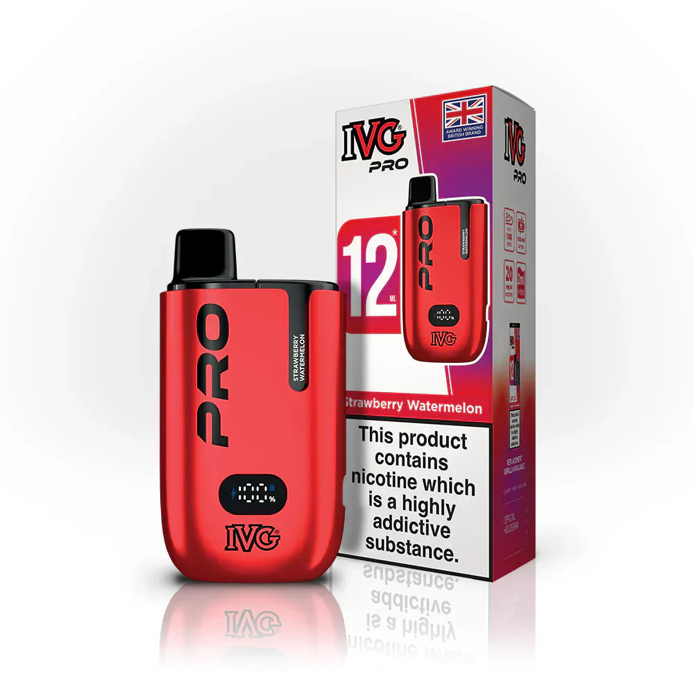 IVG Pro 12 Prefilled Pod Kit (Box of 5) - Strawberry Watermelon