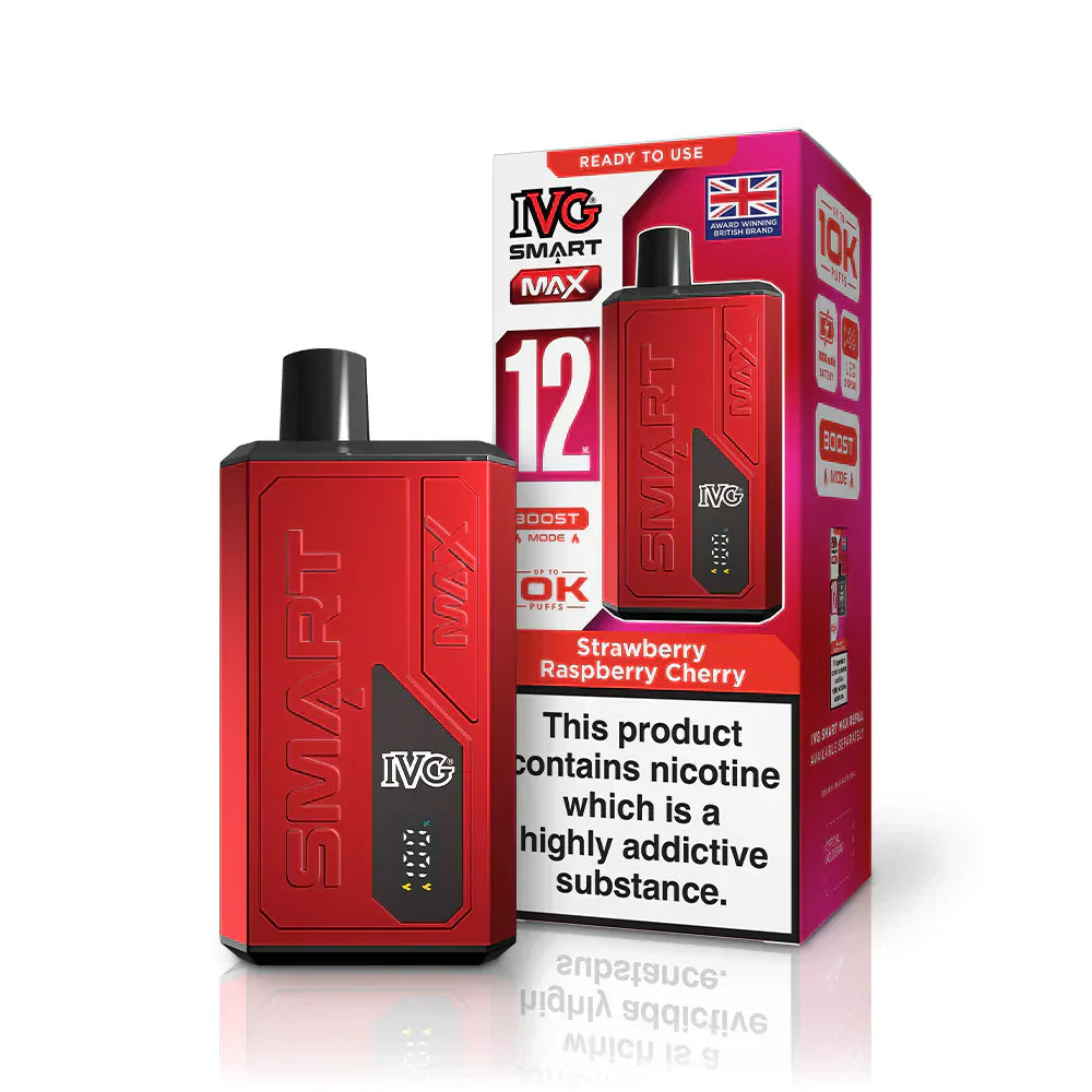 IVG Smart Max 10K Kit - Strawberry Raspberry Cherry - Strawberry Raspberry Cherry