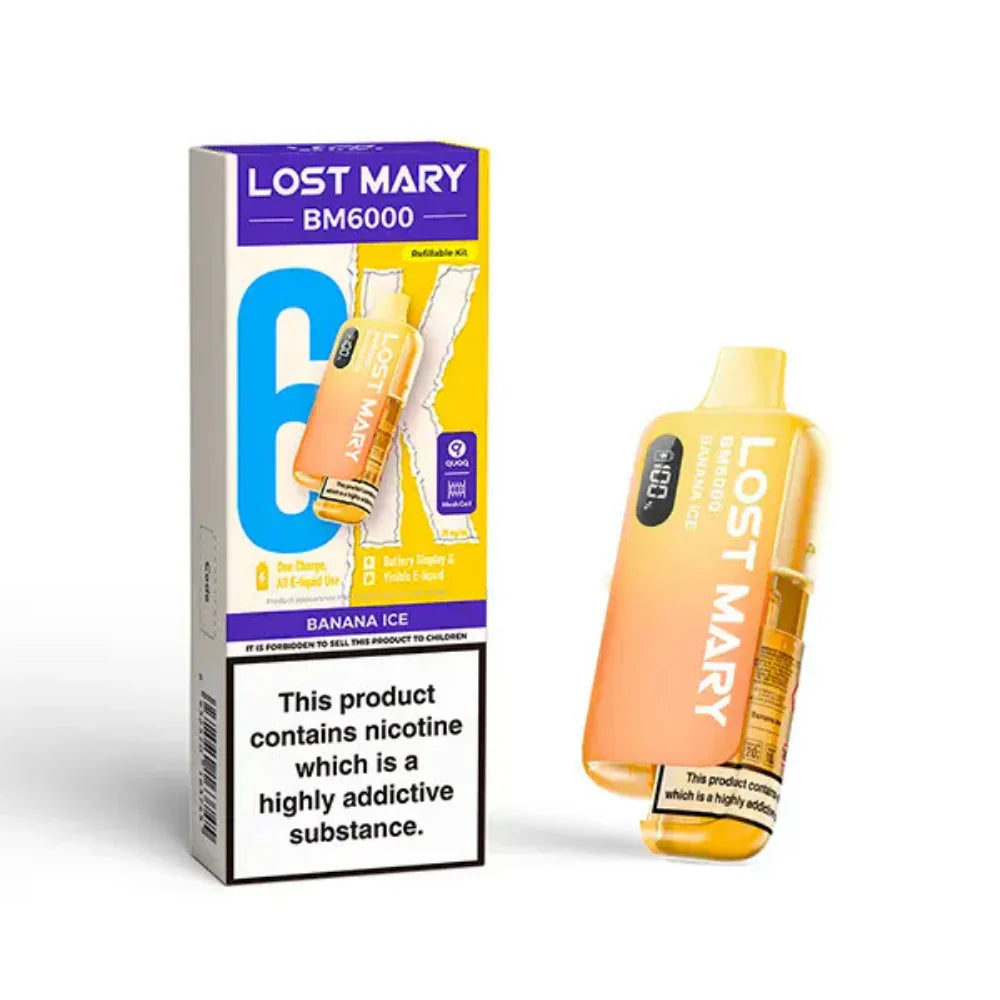 Lost Mary BM6000 Prefilled Pod Kit (Box of 5)