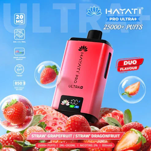 Hayati Pro Ultra Plus 25000 Prefilled Pod Vape Kit (Box of 5)