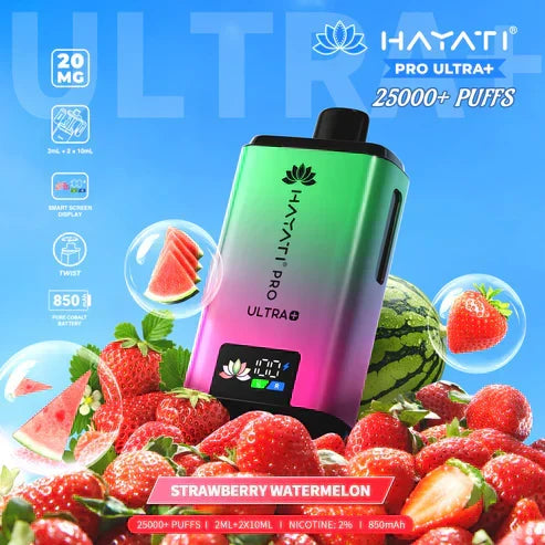 Hayati Pro Ultra Plus 25000 Prefilled Pod Vape Kit (Box of 5)