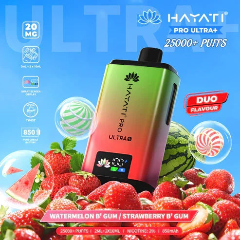 Hayati Pro Ultra Plus 25000 Prefilled Pod Vape Kit (Box of 5)