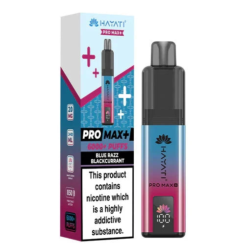 Hayati Pro Max Plus 6000 Kit - Blue Razz Blackcurrant