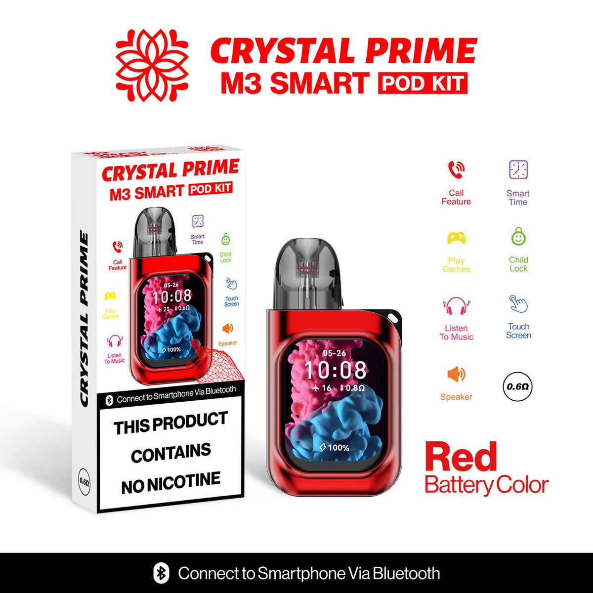 Crystal Prime M3 Smart Pod Kit