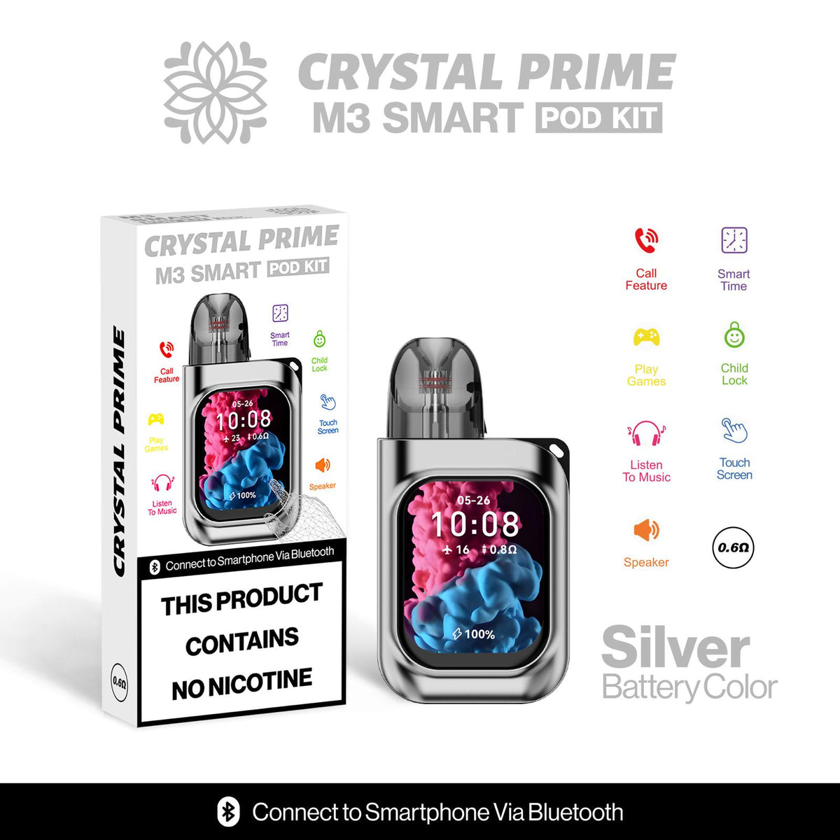 Crystal Prime M3 Smart Pod Kit
