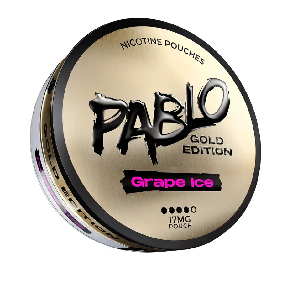 Pablo Gold Edition Nicotine Pouches - Grape Ice
