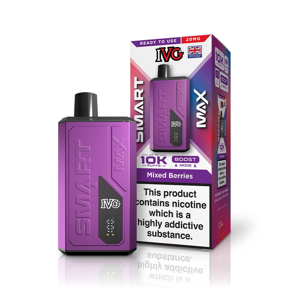 IVG Smart Max 10K Kit - Mixed Berries - Mixed Berries
