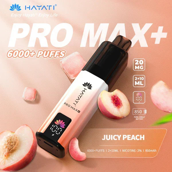 Hayati Pro Max Plus 6000 Prefilled Pod Kit (Box of 5)