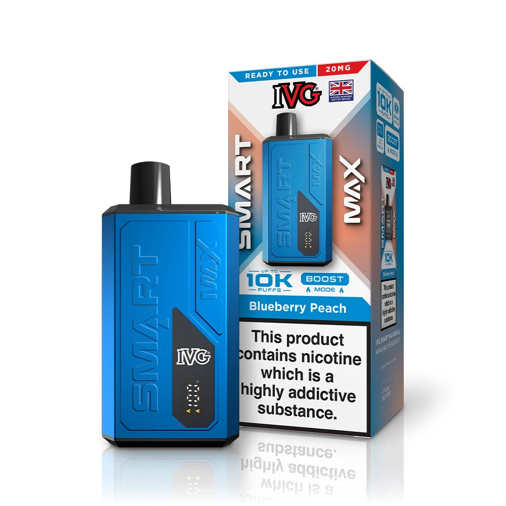 IVG Smart Max 10K Kit - Blueberry Peach - Blueberry Peach