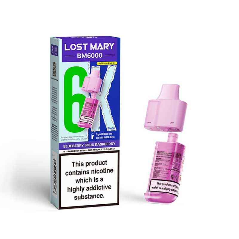 Lost Mary BM6000 Prefilled Pods (Box of 5)