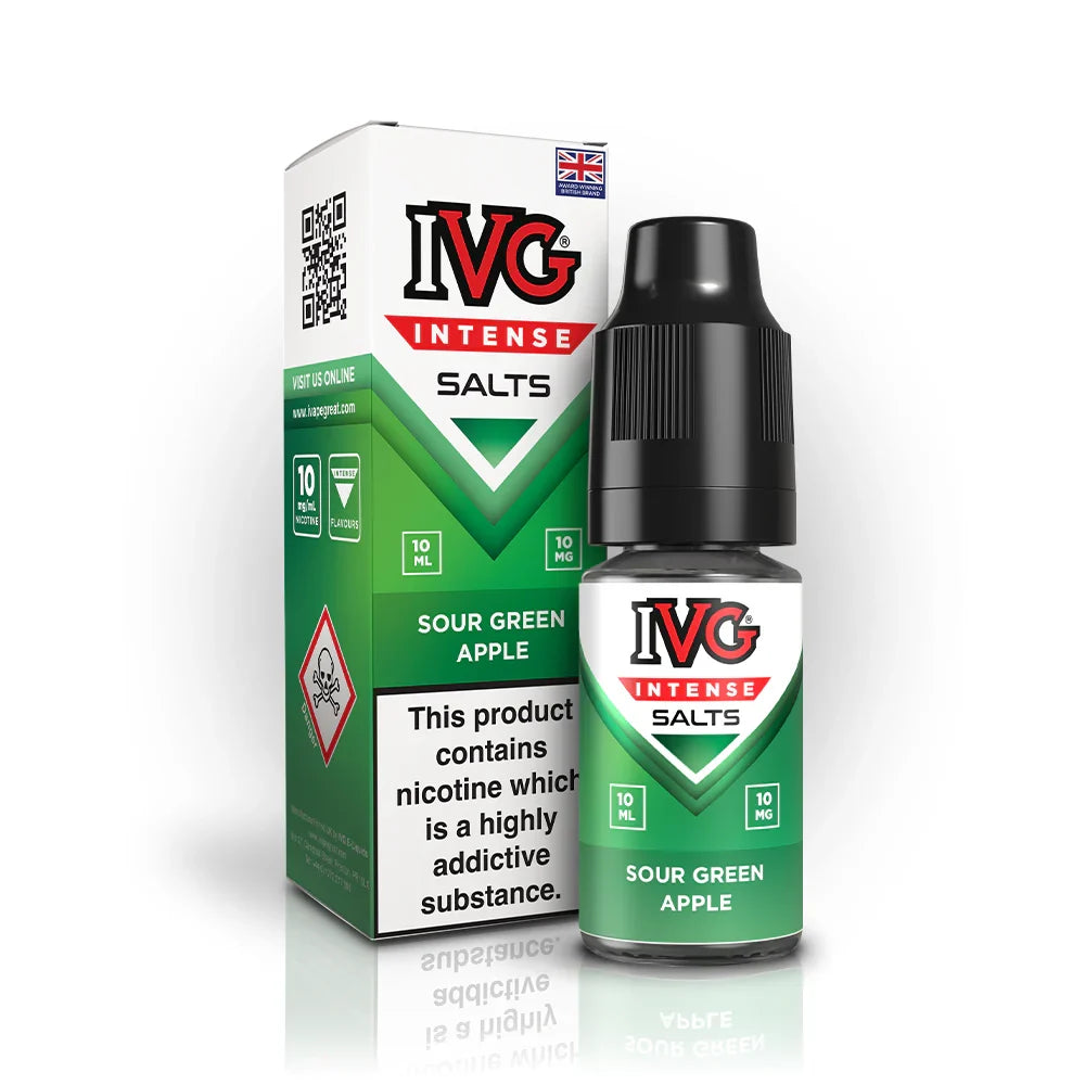 IVG Intense Nic Salt - Sour Green Apple