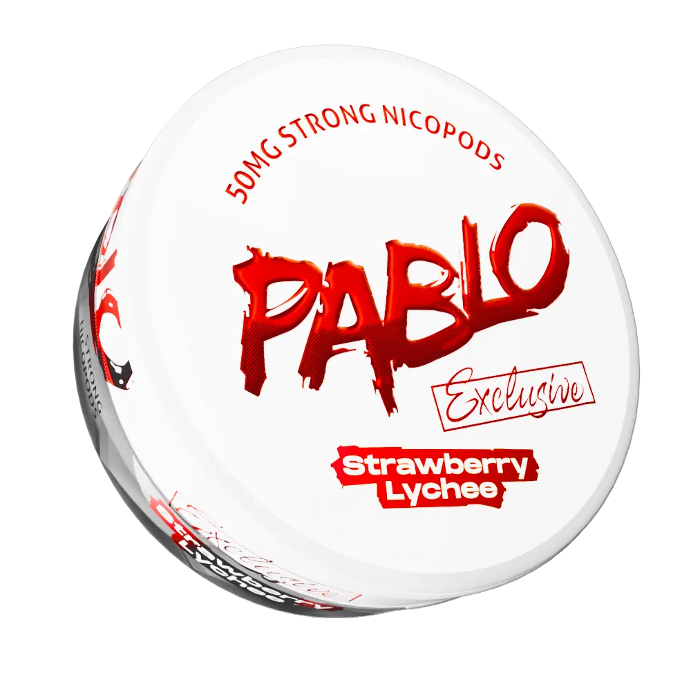 Pablo Exclusive Nicotine Pouches - Strawberry Lychee