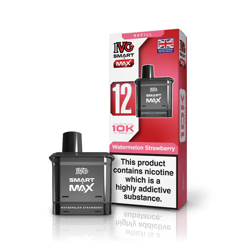 IVG Smart Max 10K Pre-filled Pods (Box of 5) - Watermelon Strawberry