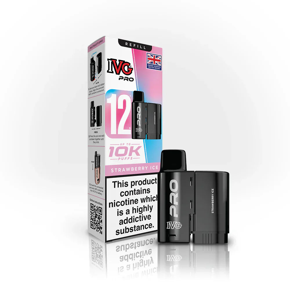 IVG Pro 12 Refill Pod (Box of 5) - Strawberry Raspberry Cherry