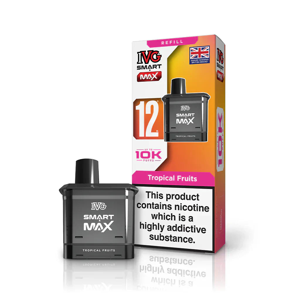 IVG Smart Max 10K Pre-filled Pods (Box of 5) - Tropical Fruits