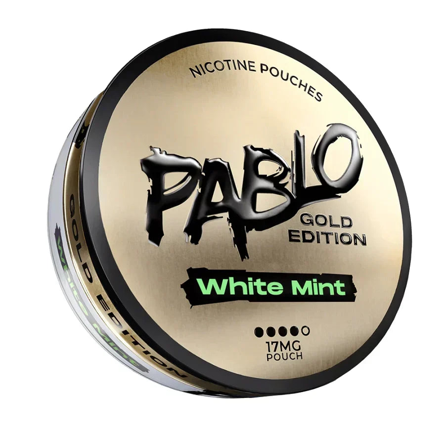Pablo Gold Edition Nicotine Pouches - White Mint