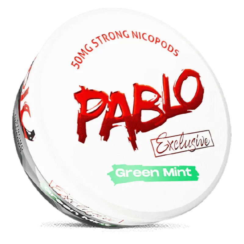 Pablo Exclusive Nicotine Pouches - Green Mint