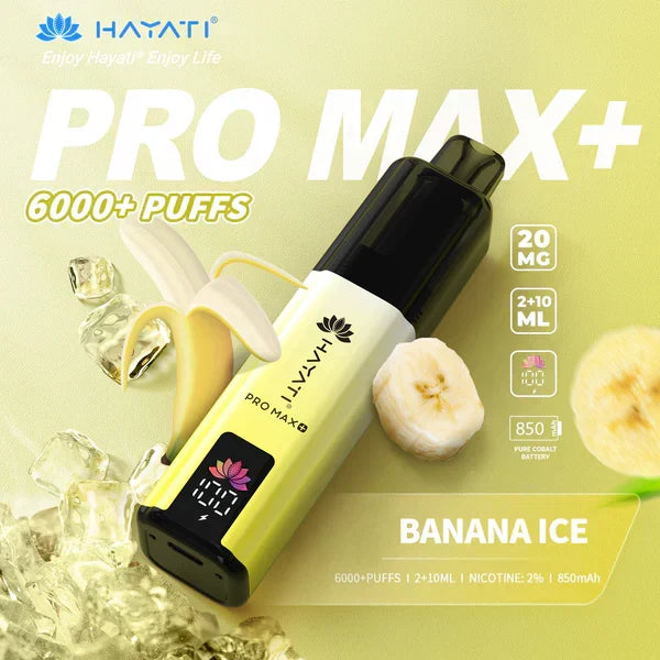 Hayati Pro Max Plus 6000 Prefilled Pod Kit (Box of 5)