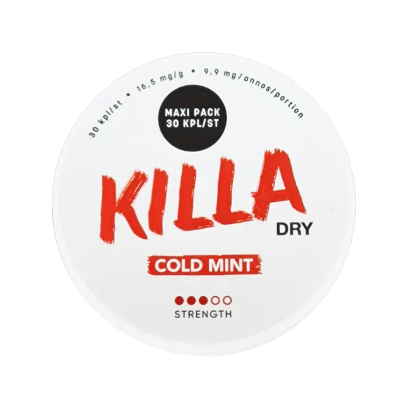 Killa Exclusive Nicotine Pouches - Cold Mint