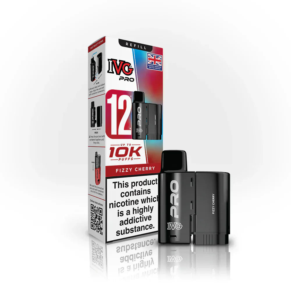 IVG Pro 12 Refill Pod (Box of 5) - Peach ice