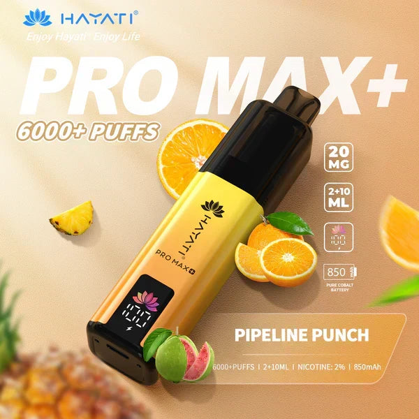 Hayati Pro Max Plus 6000 Prefilled Pod Kit (Box of 5)