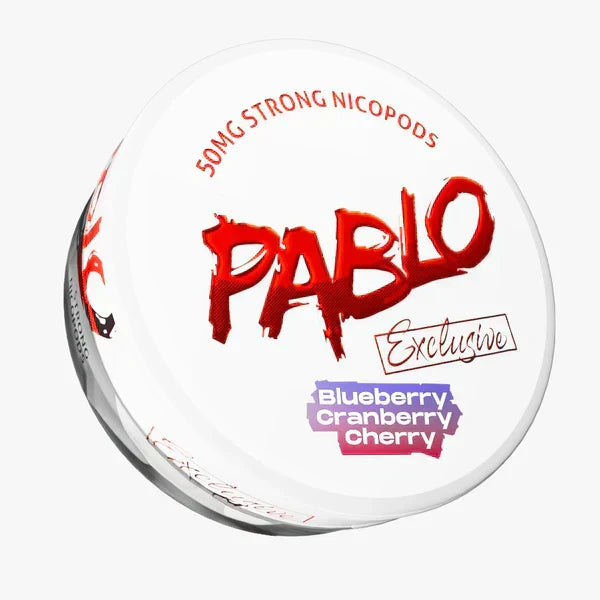 Pablo Exclusive Nicotine Pouches - Blueberry Cranberry Cherry
