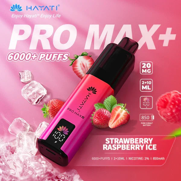 Hayati Pro Max Plus 6000 Prefilled Pod Kit (Box of 5)