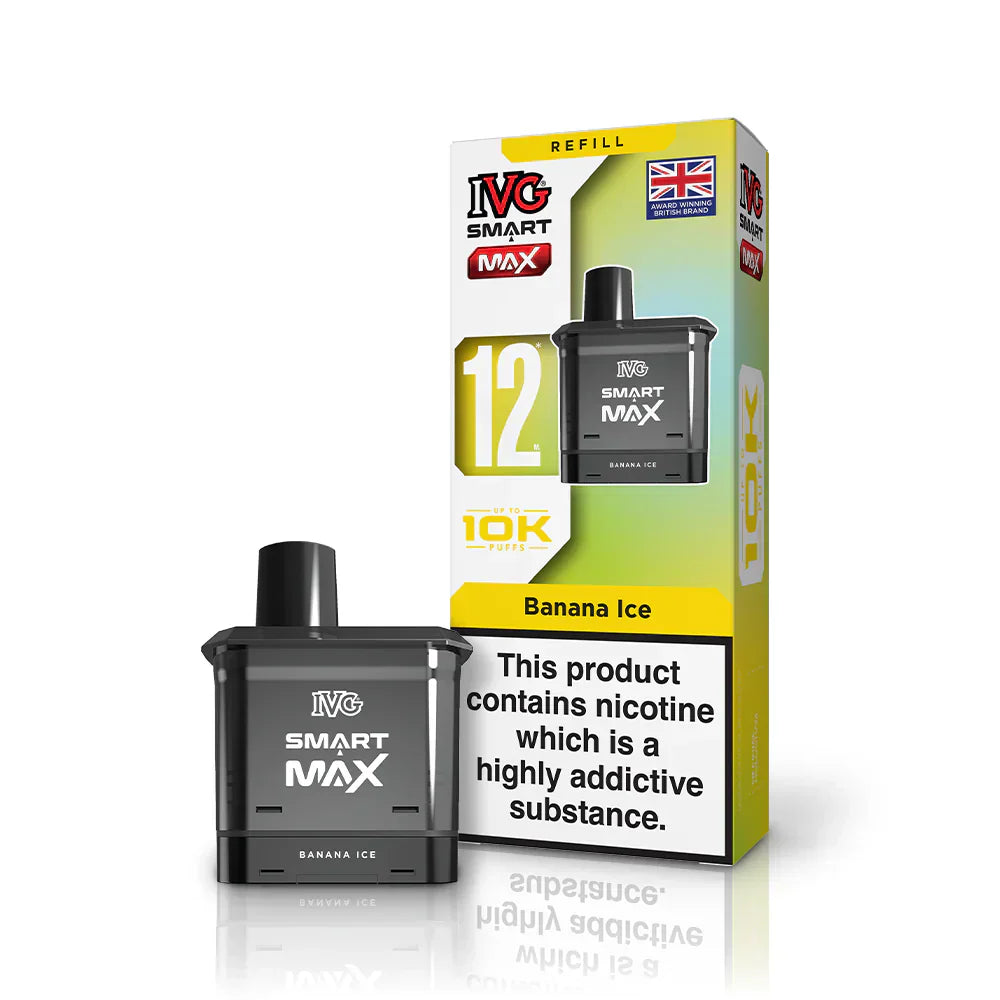 IVG Smart Max 10K Pre-filled Pods (Box of 5) - Banana Ice
